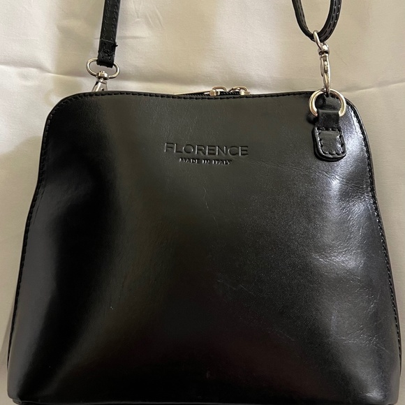 Non Branded Handbags - Black Crossbody Made in Italy Bag